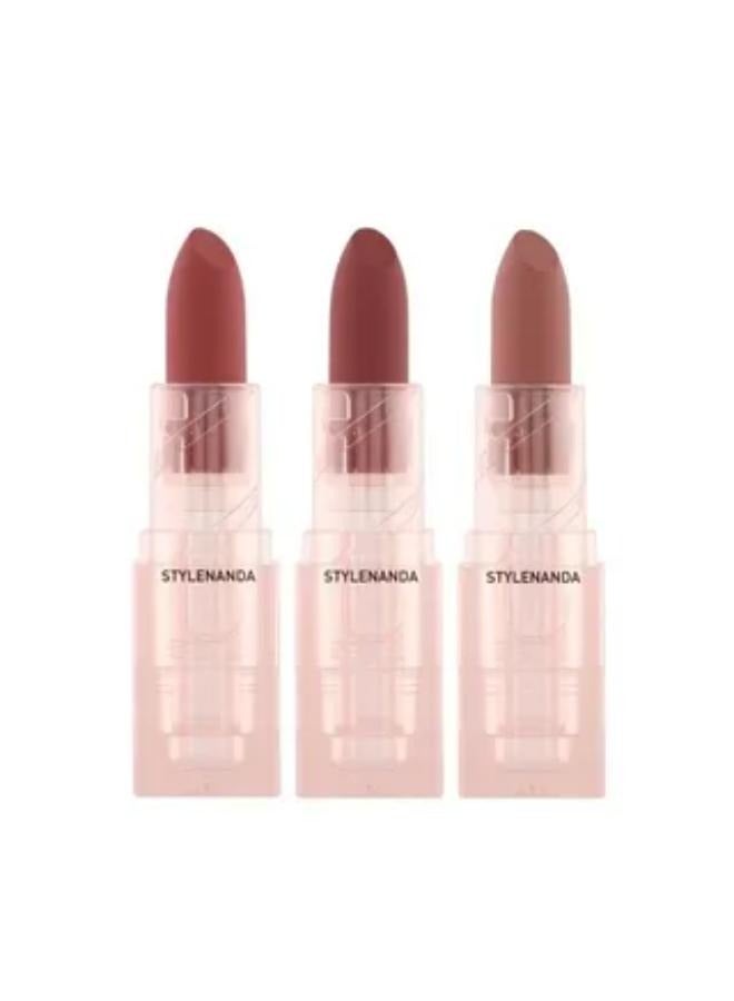 Soft Matte Lipstick Clear Layer Cool Edition Hazy Rose