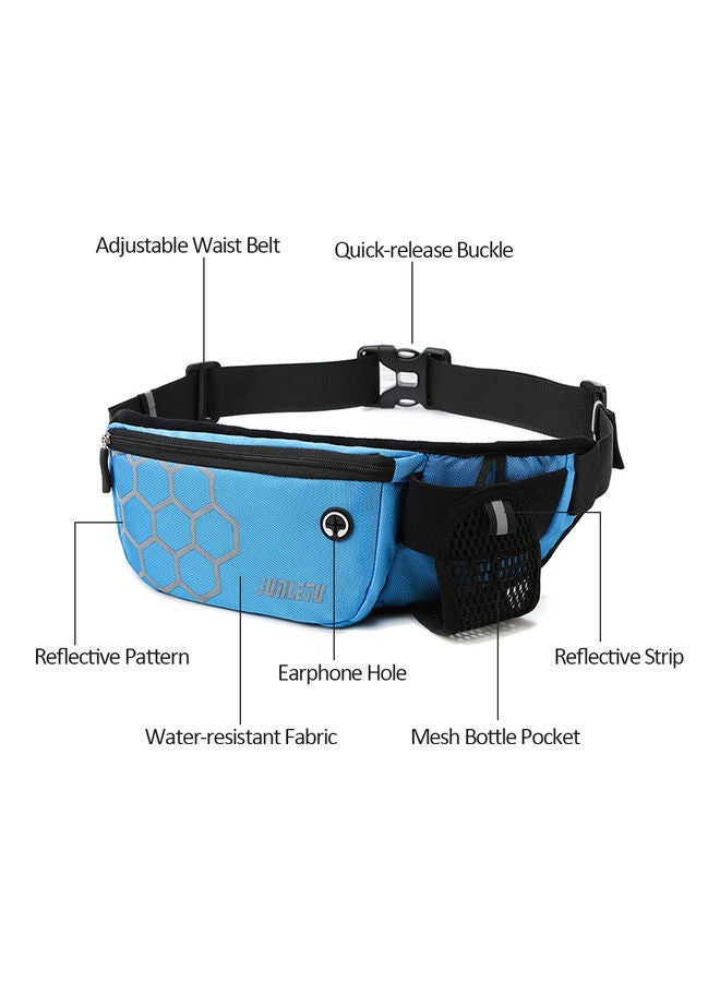 Multifunctional Reflective Sports Waist Belt Bag 38 x 1 10cm