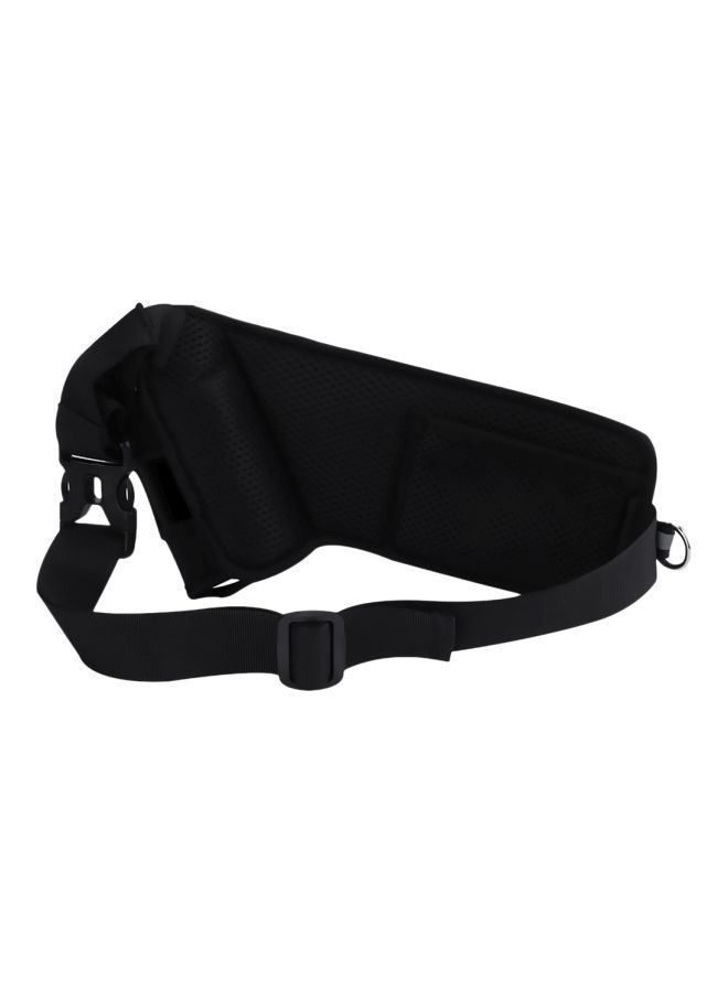 Reflective Running Belt With Water Bottle Holder