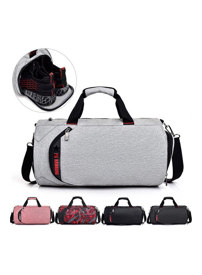 Sports Gym Bag With Separate Wet Pocket And Shoes Compartment 50x4x26cm