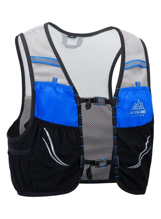 Outdoor Running Vest Mesh Breathable Hydration Rucksack Bag 42x1x34cm