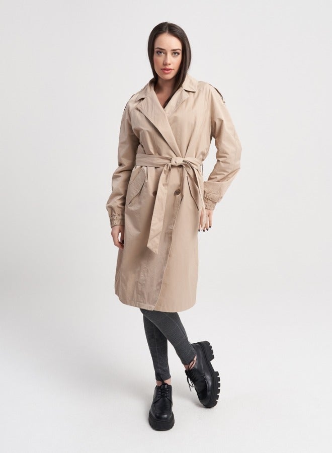 Classic Beige Trench Coat