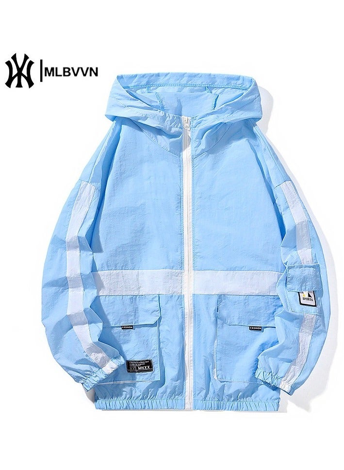 New MLB Outdoor UV Protective Hooded Sunscreen Clothing