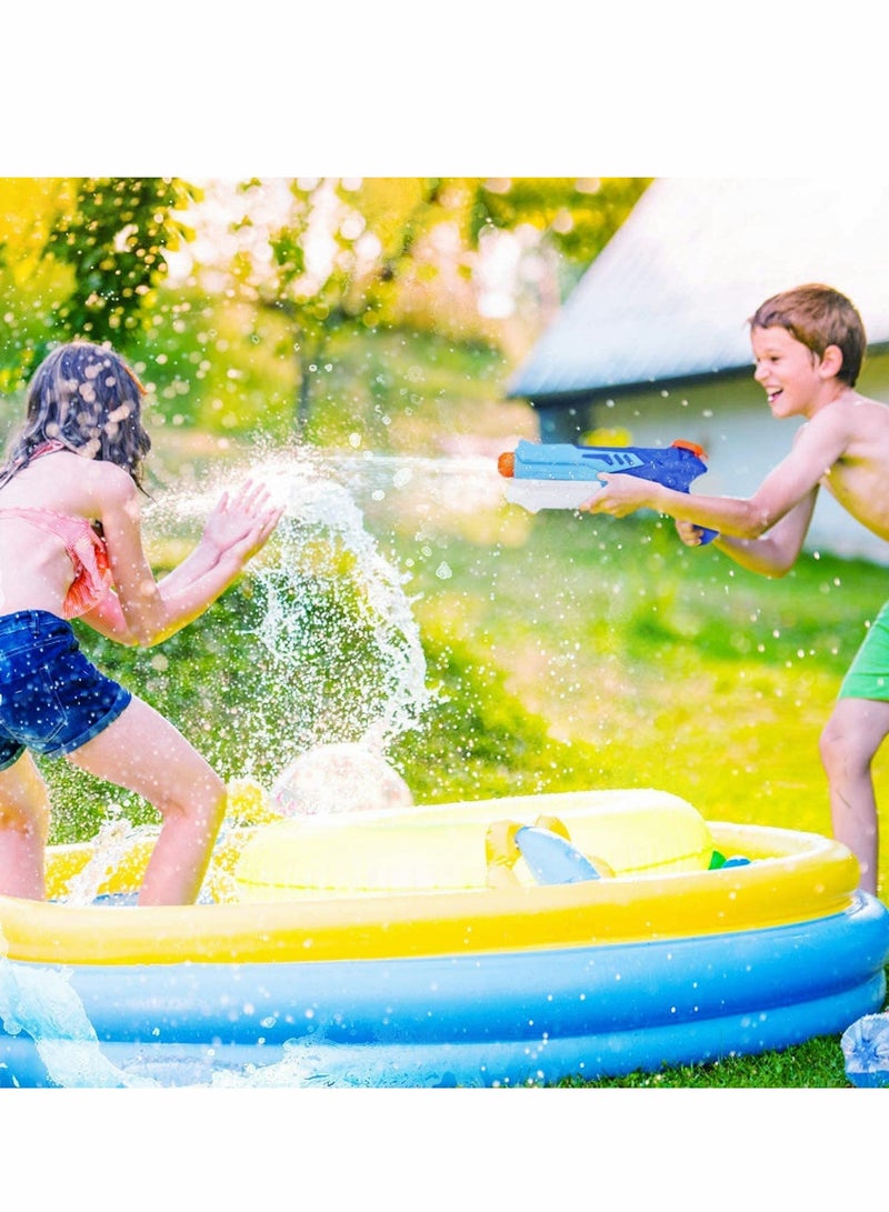 Water Gun for Kids and Adult, 2Pack Water Pistol 300ML Big Water Gun with 9 Meters Range for Party Blaster Swimming Beach Summer Pool Bath Beach Toys, Water Outdoor Fighting Gifts for Children