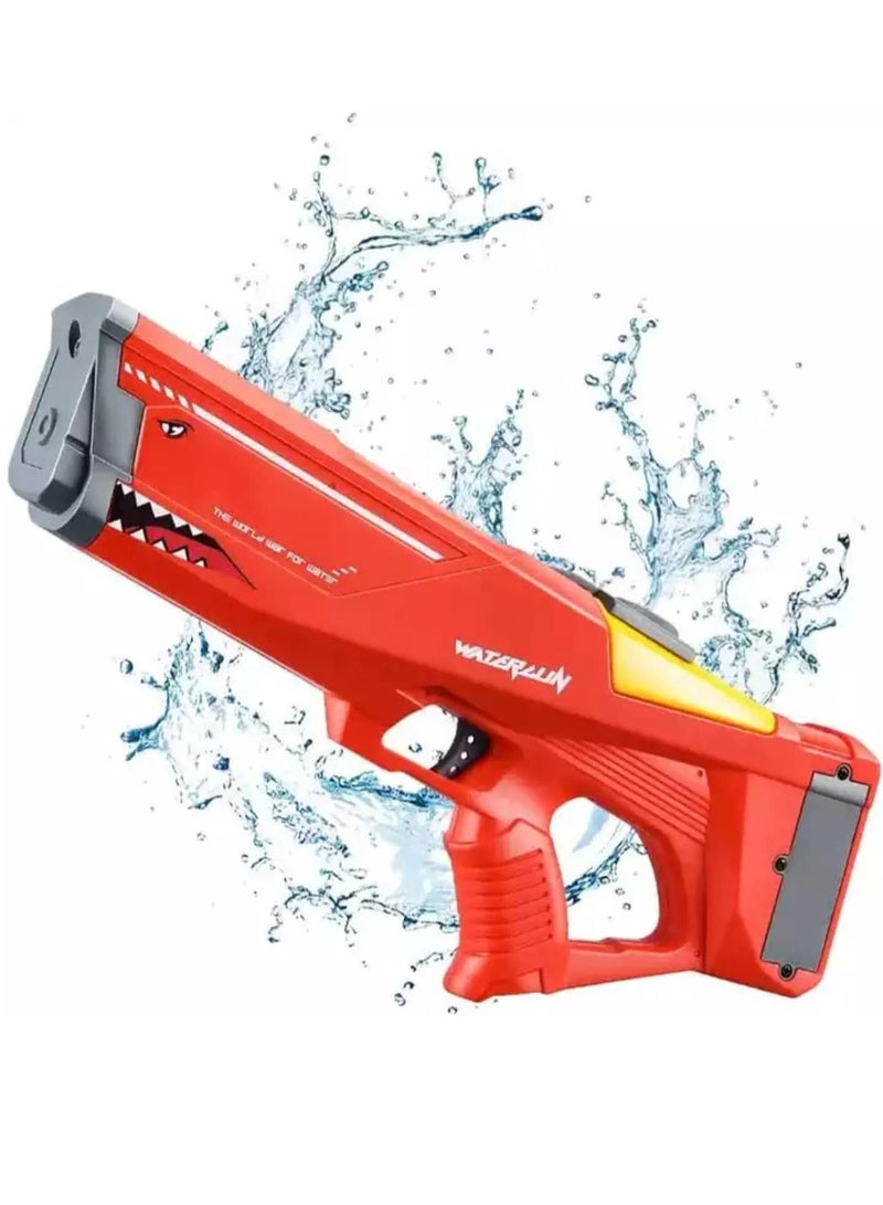 Automatic Electric High Pressure Water Toy Gun Outdoor Beach Summer Pool Toys For Kids And Adult With Rechargeable Battery