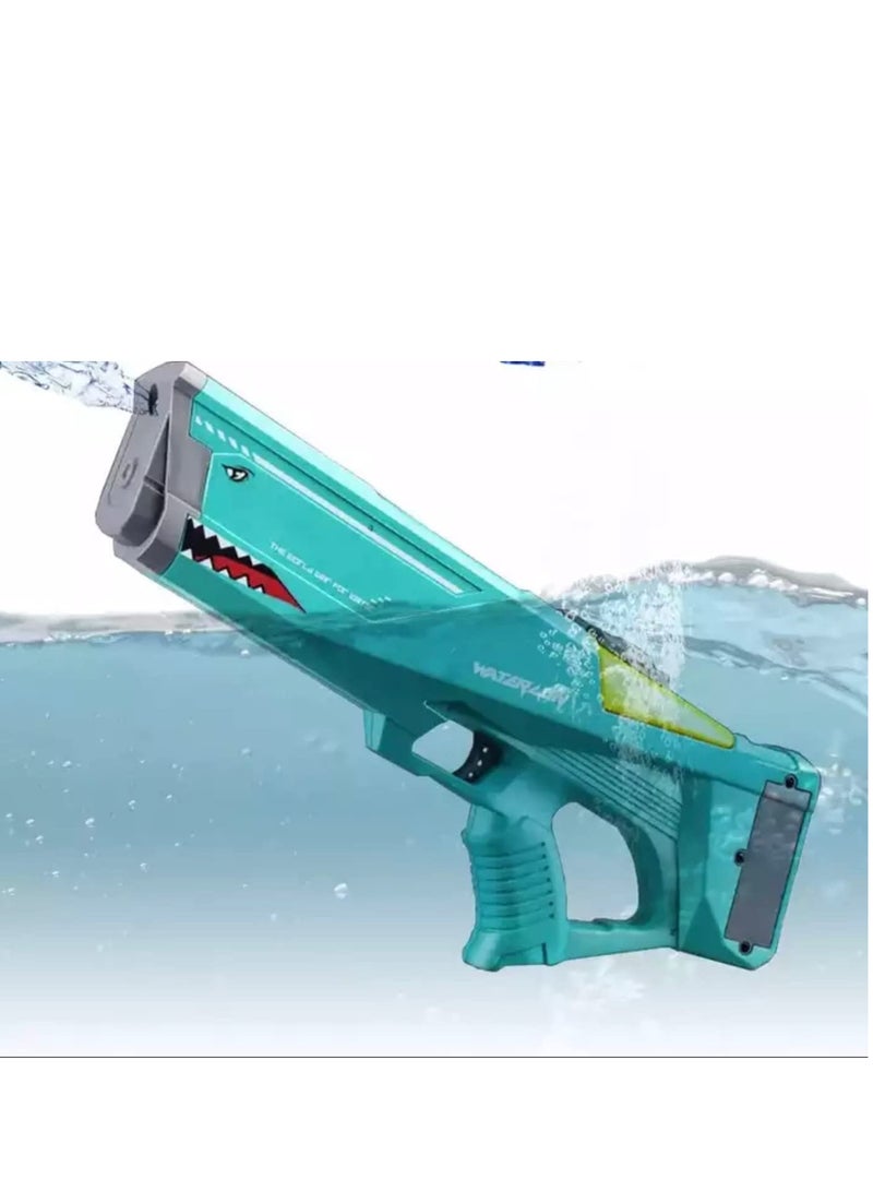 Automatic Electric High Pressure Water Toy Gun Outdoor Beach Summer Pool Toys For Kids And Adult With Rechargeable Battery