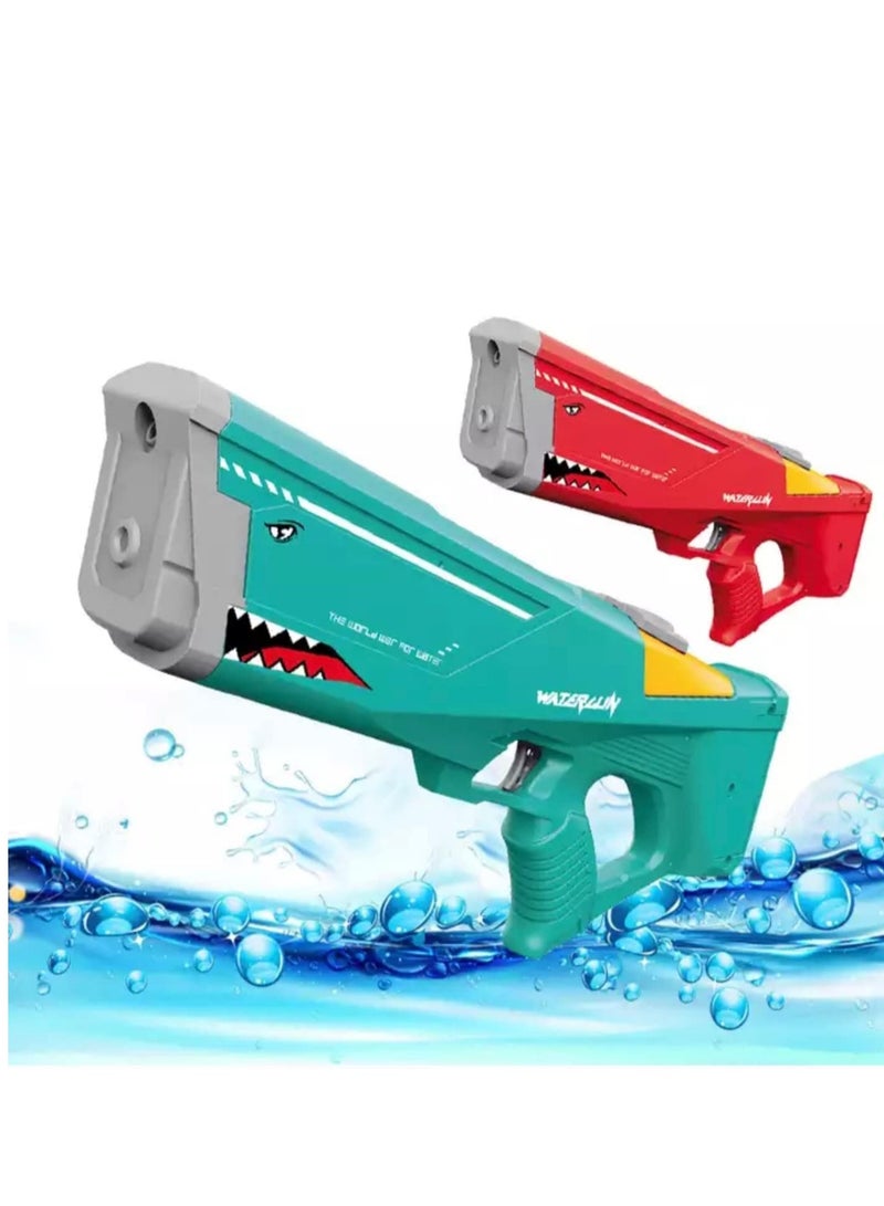 Automatic Electric High Pressure Water Toy Gun Outdoor Beach Summer Pool Toys For Kids And Adult With Rechargeable Battery