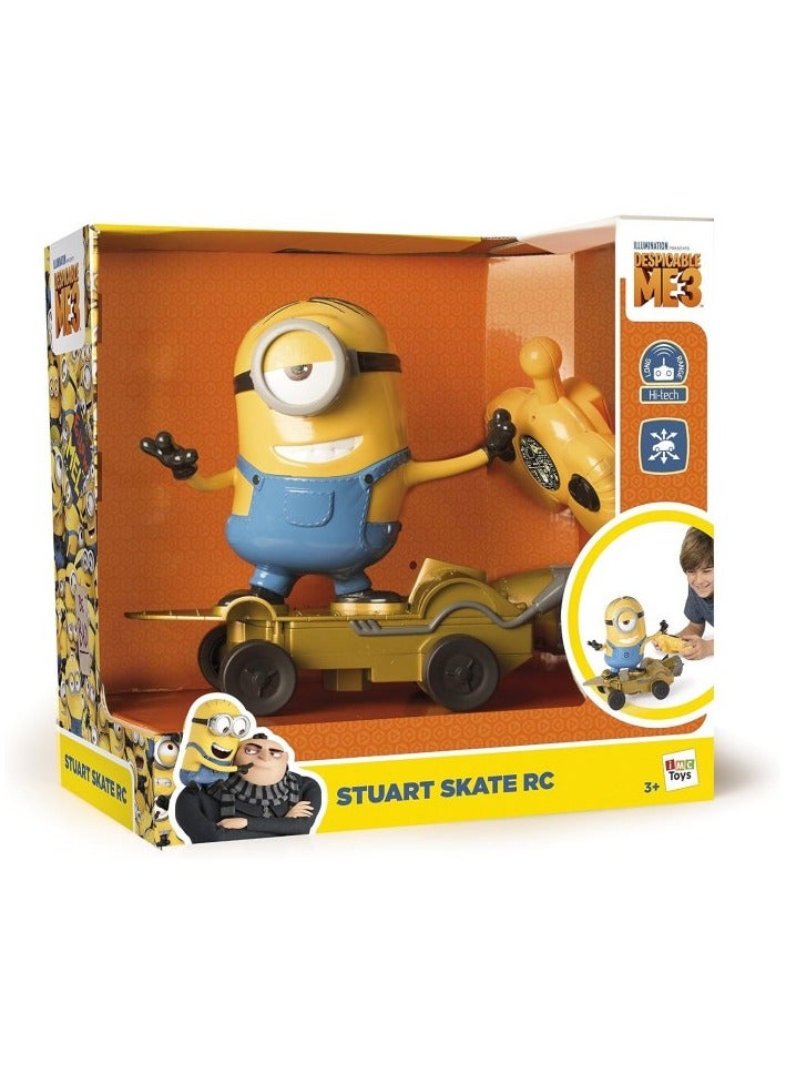 Minions Stuart with Remote Control Skate