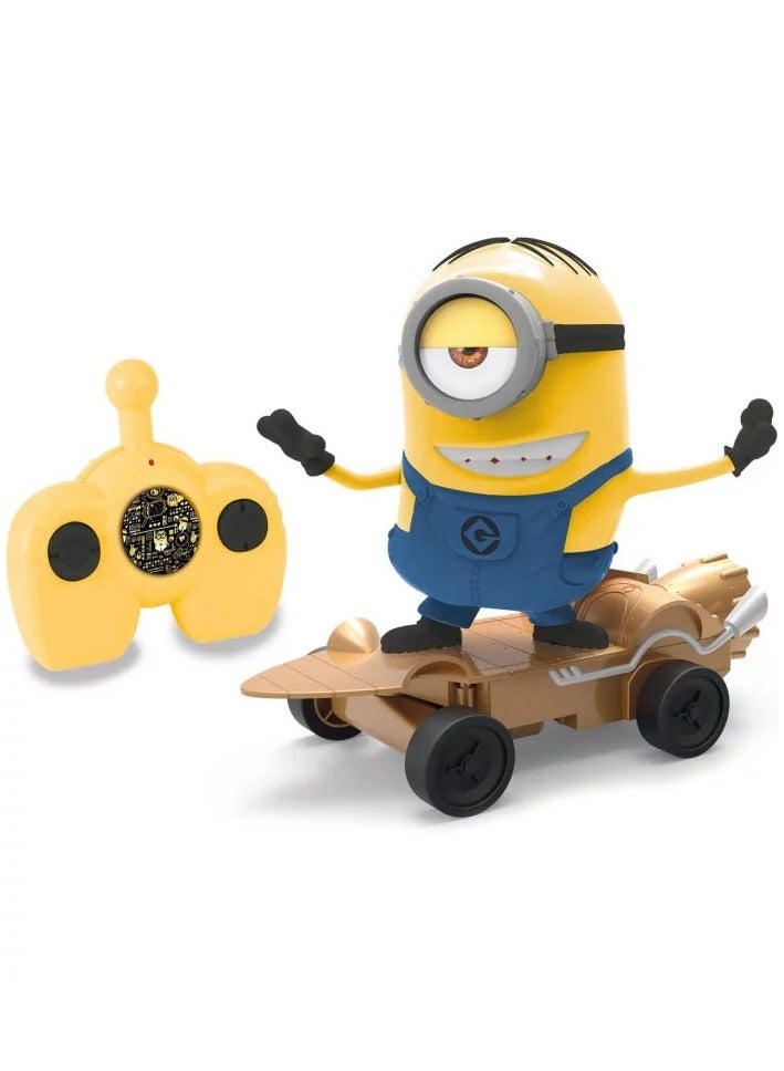 Minions Stuart with Remote Control Skate