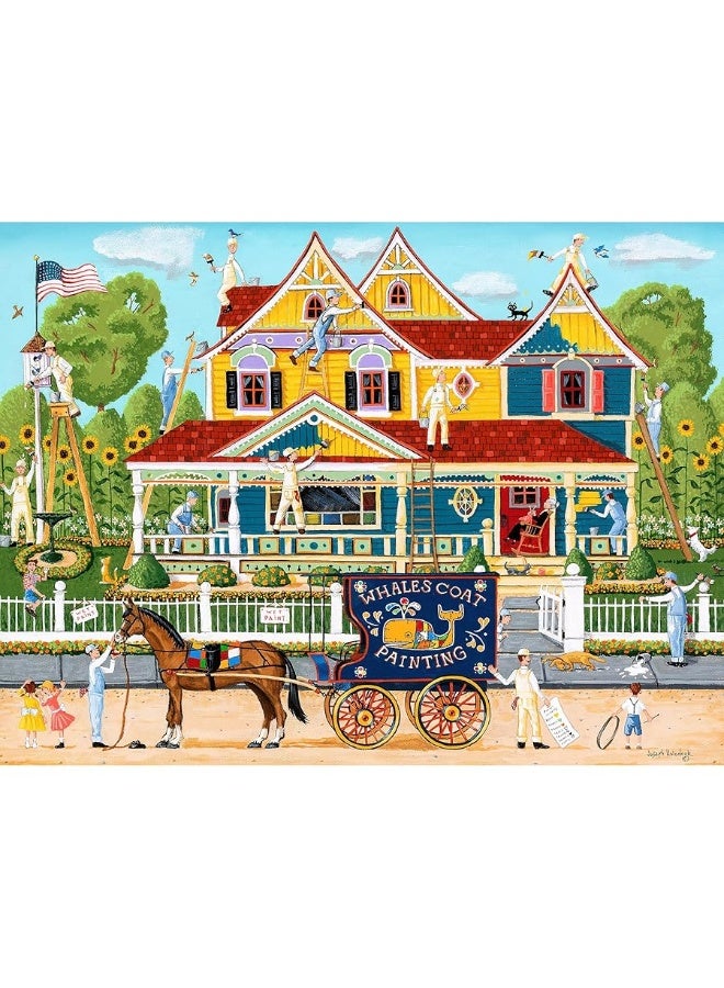 CRA-Z-Art - RoseArt - Puzzle Collector - Painted Lady - 500 Piece Jigsaw Puzzle