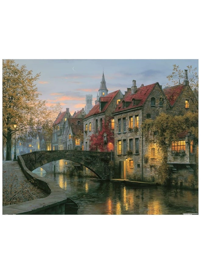 Pintoo Jigsaw Puzzles 2000 Piece for Adults - Evgeny Lushpin - Silent Evening Beautiful Plastic Puzzle for Home Decor Zero Dust Easy Storage [H3116]