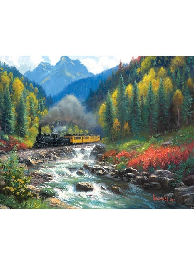 SUNSOUT INC - Durango Silverton - 1000 pc Jigsaw Puzzle by Artist: Mark Keathley - Finished Size 20