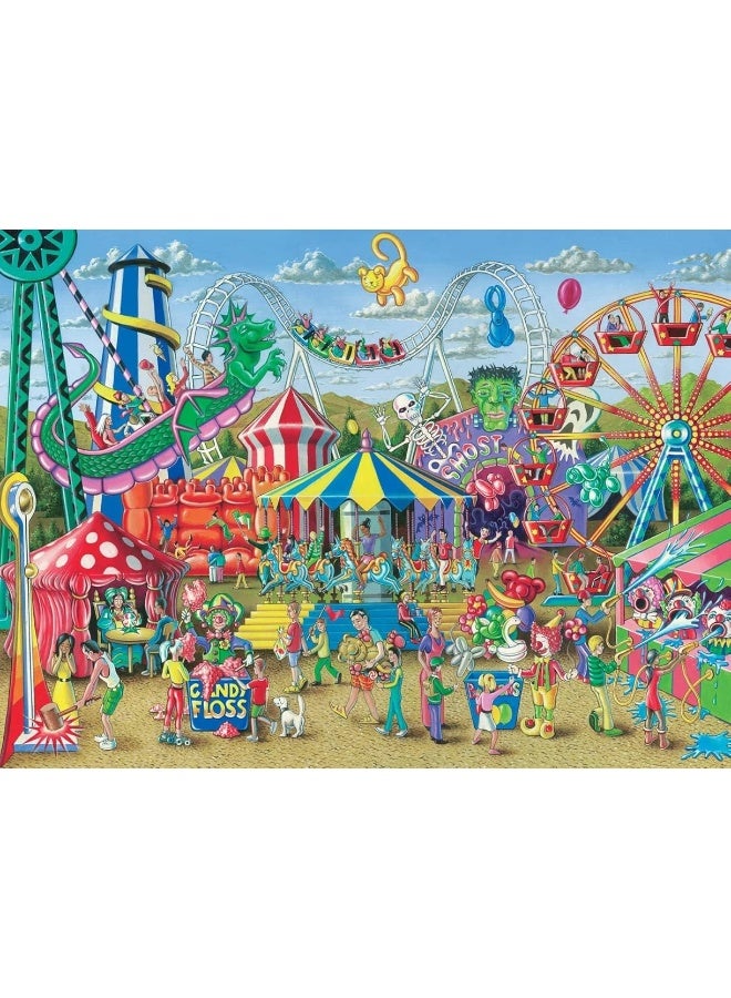 Ravensburger Fun at The Carnival  Engaging 300 Piece Jigsaw Puzzle for Kids  Unique Piece Design  AntiGlare Surface  Perfect SkillBuilding Game for Toddlers and Kids  Model Number 13231