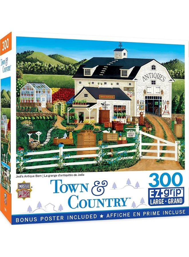 MasterPieces 300 Piece EZ Grip Jigsaw Puzzle - Jodiâ€™s Antique Barn - 18