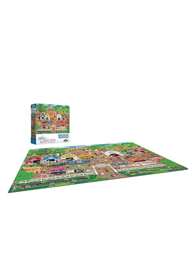 Home Country  Farm County Fair  1000 Piece Jigsaw Puzzle for Adults