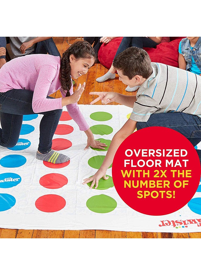 Twister Game, Family And Kids Party Game, Twister Board Game Ages 6 And Up, Indoor And Outdoor Classic Game