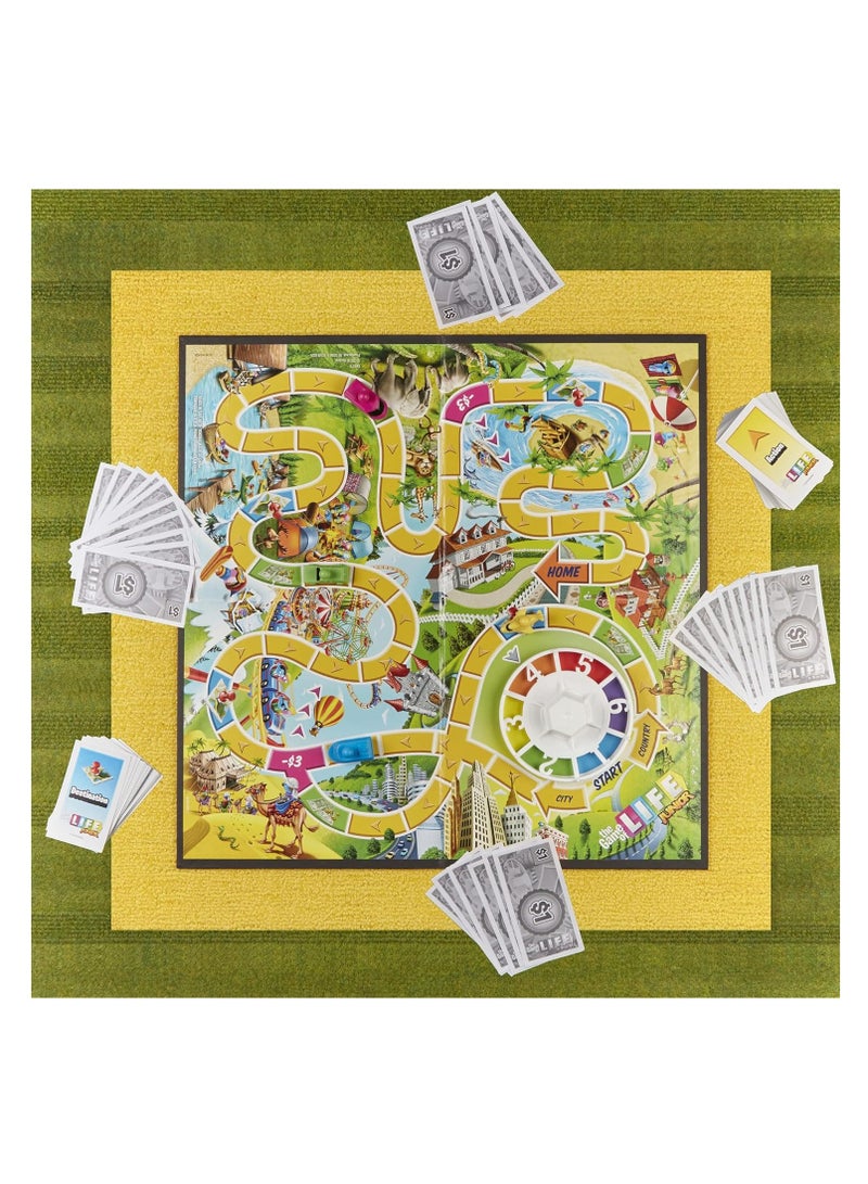 Hasbro Gaming The Game of Life Junior Board Game – Fun Family Game for Kids Ages 5 and Up