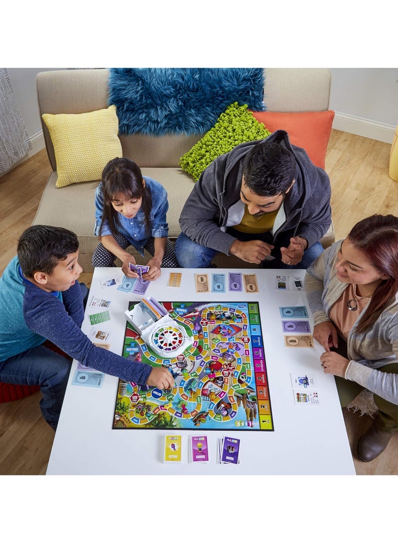 Hasbro Gaming The Game of Life Board Game - Fun Family Game for Kids Ages 9+ - Classic for 2-8 Players