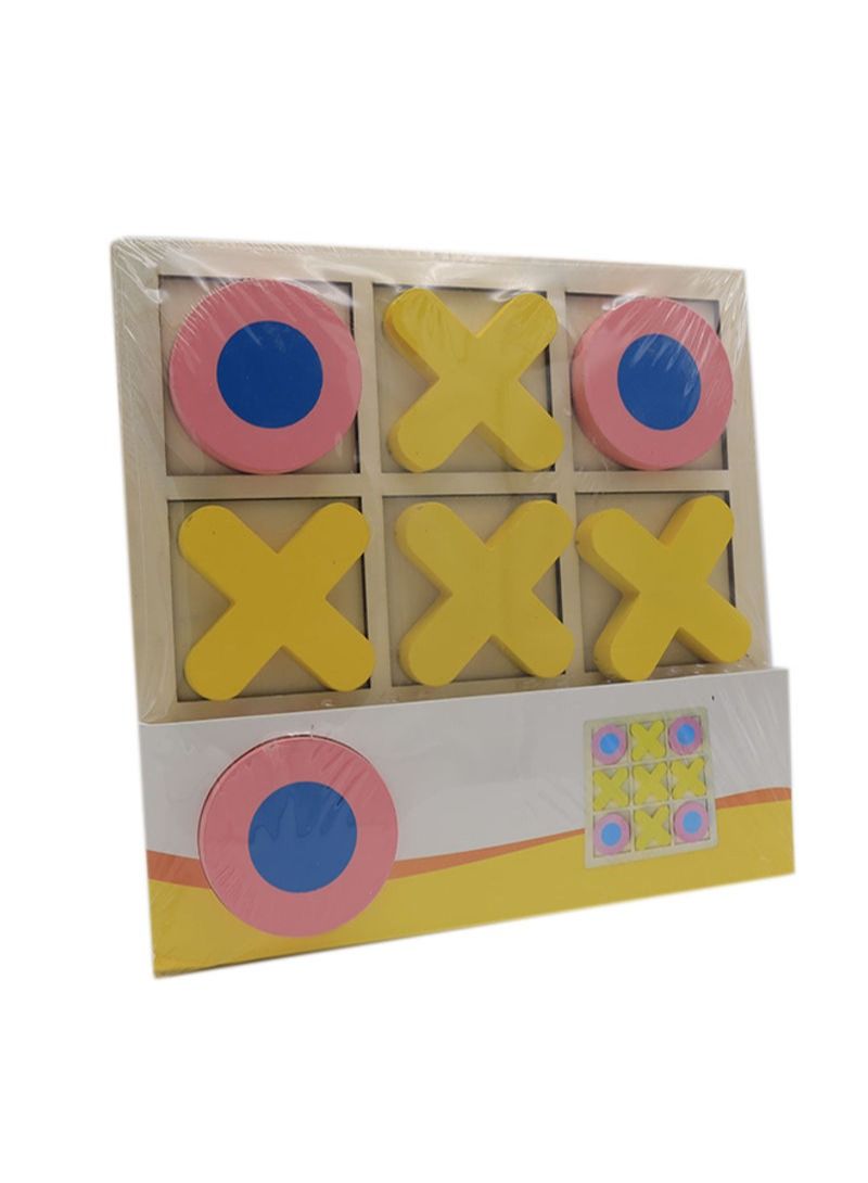 Portable Lightweight Fun Entertaining Imaginative Wooden Xo Game Set For Kids