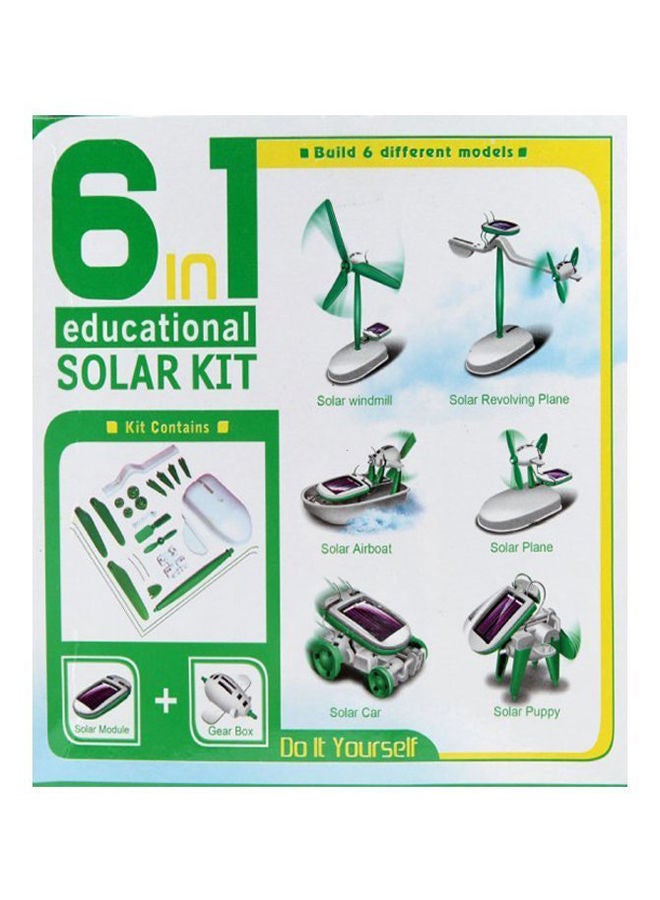 6-In-1 Solar Power Educational Toys