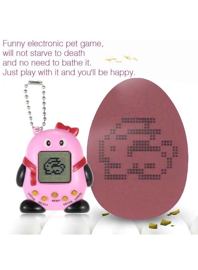 Handheld Virtual Dinosaur Egg Key Chain Toy