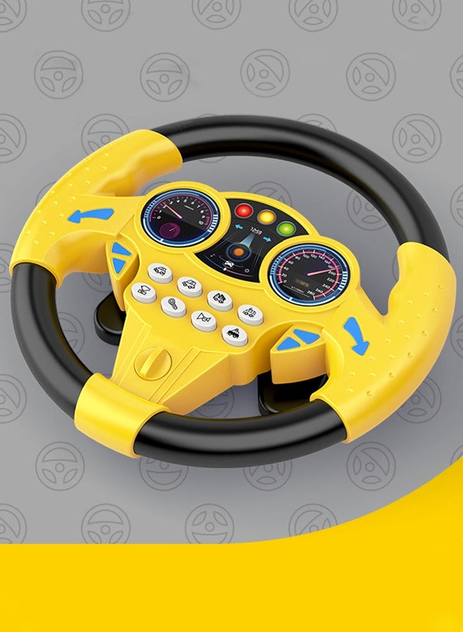 Rotating Steering Wheel Toy With Music