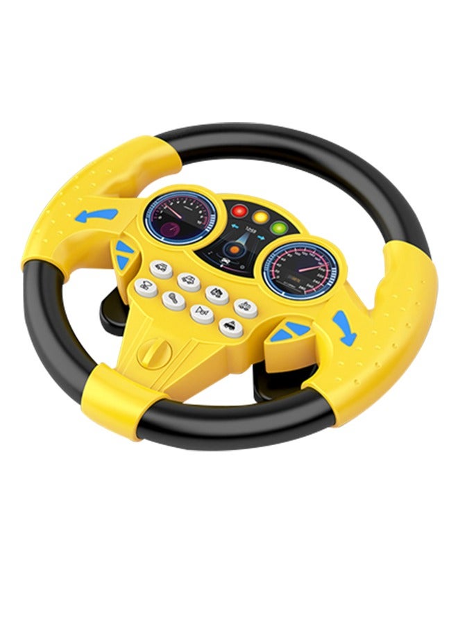 Rotating Steering Wheel Toy With Music