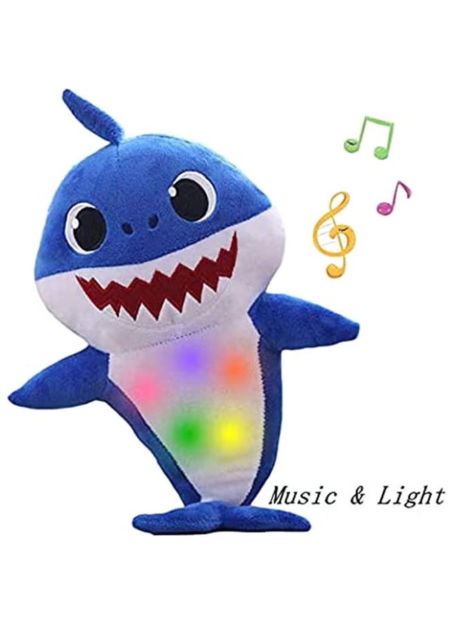 Soft Plush Singing Lighting Authentic Detailing Lightweight Baby Shark Toy 6.9x8.3x11inch