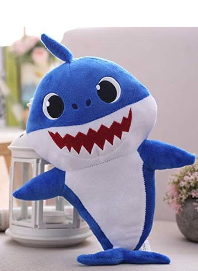 Soft Plush Singing Lighting Authentic Detailing Lightweight Baby Shark Toy 6.9x8.3x11inch