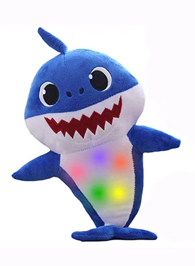 Soft Plush Singing Lighting Authentic Detailing Lightweight Baby Shark Toy 6.9x8.3x11inch