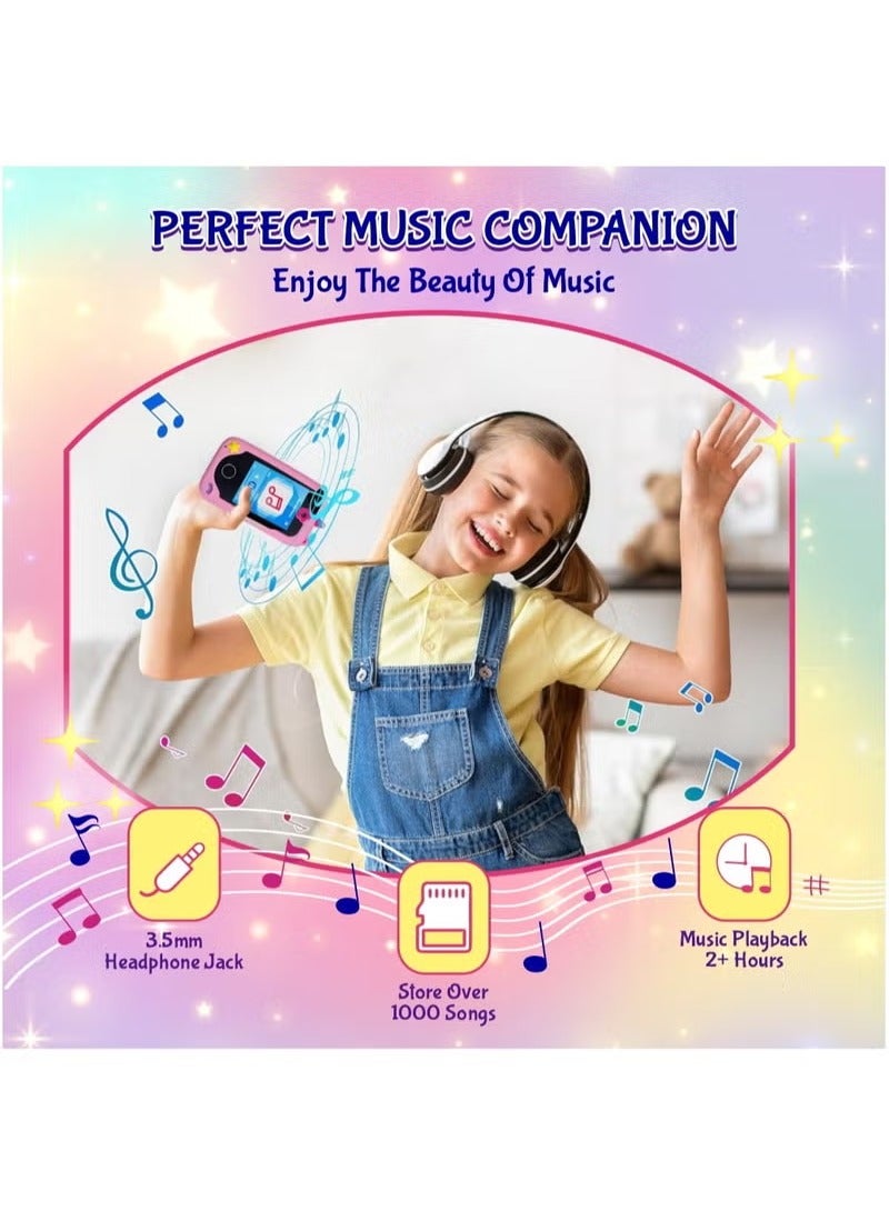 Kids Smart Phone Toys for Boys Ages 3-8 Toddler Play Travel Toys with Dual Camera Educational Learning Games Puzzles MP3 Music Player Birthday Gifts for Kids Boys 3 4 5 6 7 8 Year Old