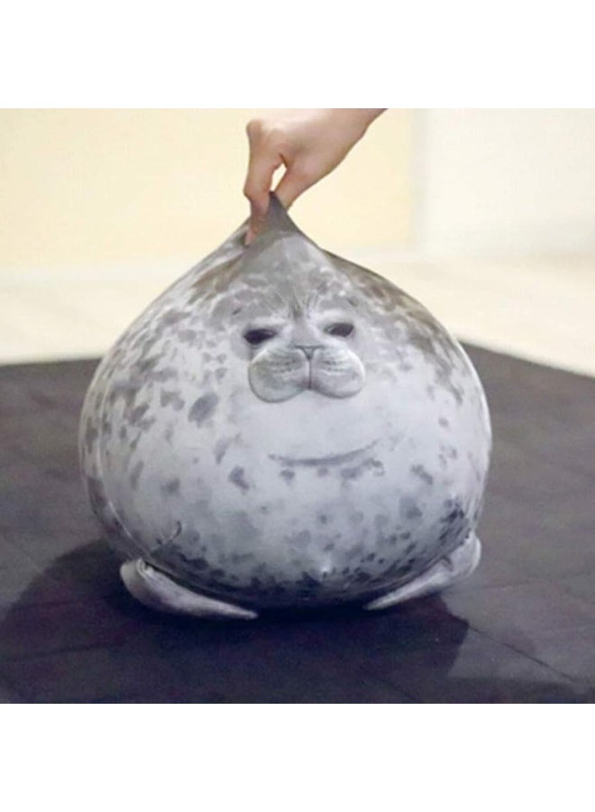 MerryXD Chubby Blob Seal Pillow,Stuffed Cotton Plush Animal Toy Cute Ocean Large(23.6 in)â€¦