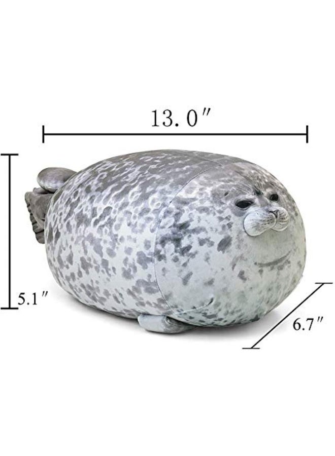 MerryXD Chubby Blob Seal Pillow,Stuffed Cotton Plush Animal Toy Cute Ocean Large(23.6 in)â€¦