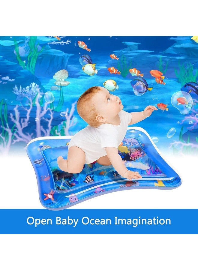 Baby Water Play Mat Can Be Used All Seasons Inflatable Tummy Time Water Mat Leakproof Water Play Mat Fun Activity Play Center Indoor And Outdoor Water Play Mat For Babyp88