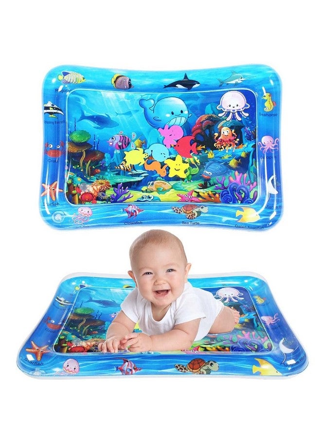 Baby Water Play Mat Can Be Used All Seasons Inflatable Tummy Time Water Mat Leakproof Water Play Mat Fun Activity Play Center Indoor And Outdoor Water Play Mat For Babyp88