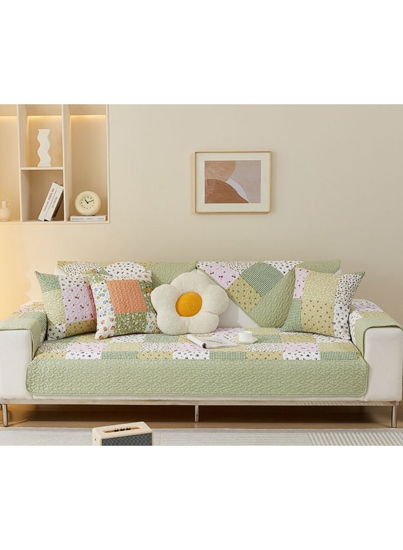 New Countryside Floral Latex Sofa Cushion 90-70cm