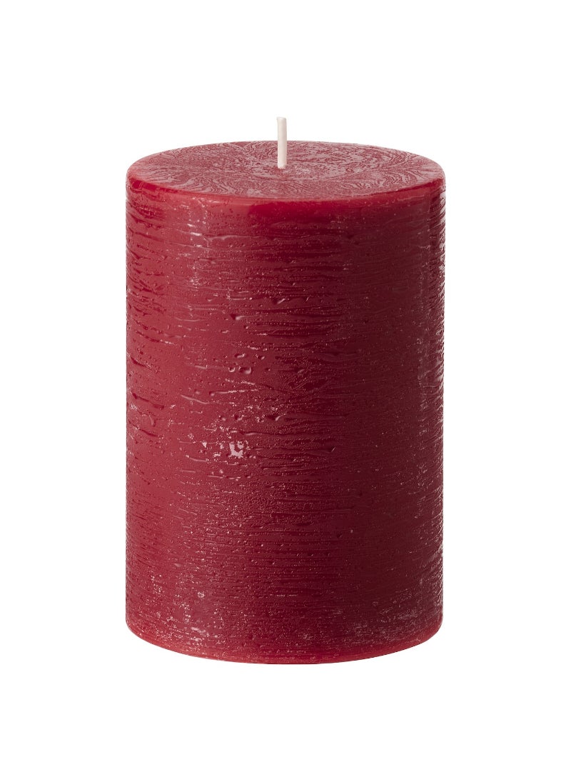 Scented Pillar Candle, Berries/Red, 30 Hr