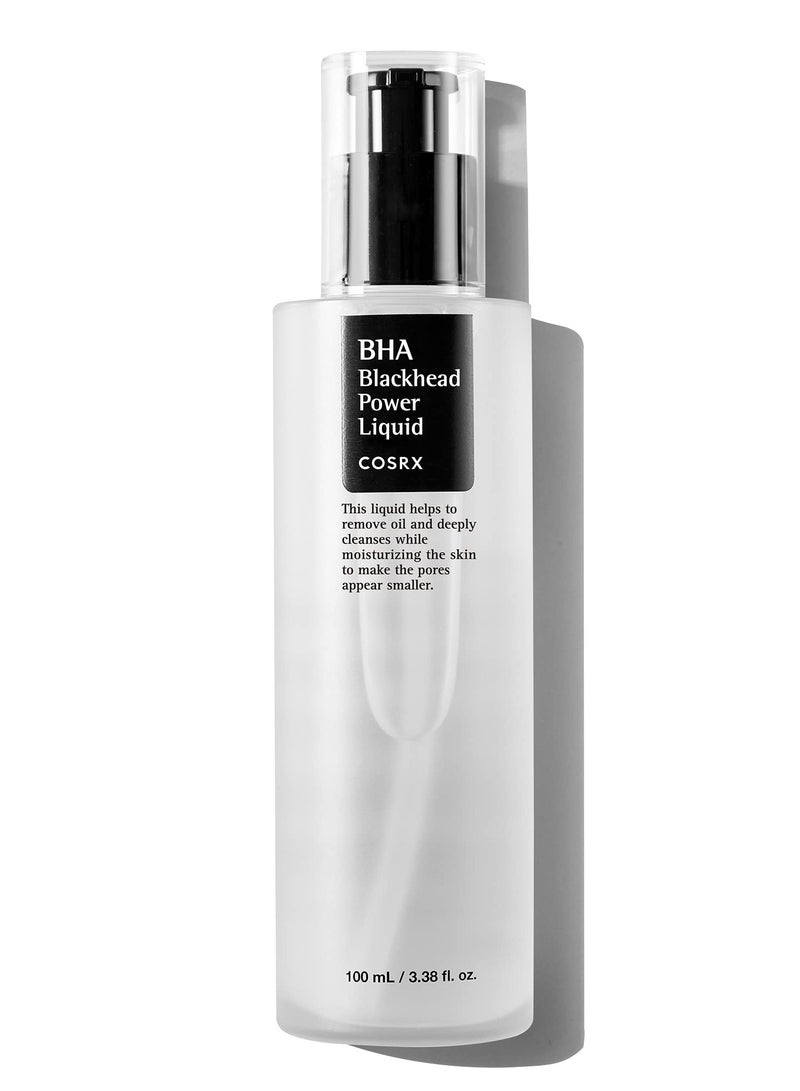 BHA Blackhead Power Liquid Niacinamide 2% + BHA 4% Blackhead Exfoliant Toner Pore Minimizer for Enlarged Pores For All Skin Types 100ml