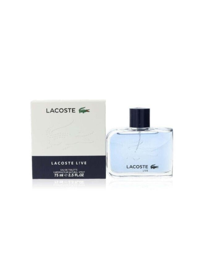 LACOSTE LiVE FOR MEN EDT 75ML 75ml