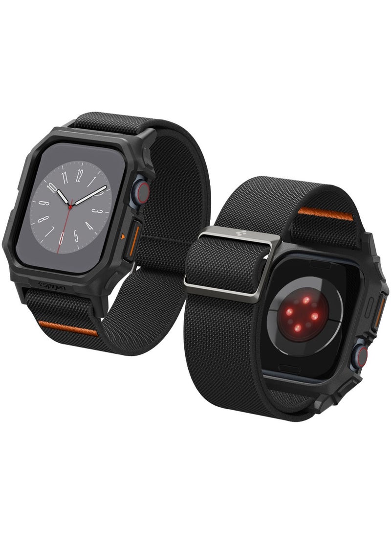 Lite Fit Pro for Apple Watch Series 10 (46mm) Case with Band - Matte Black