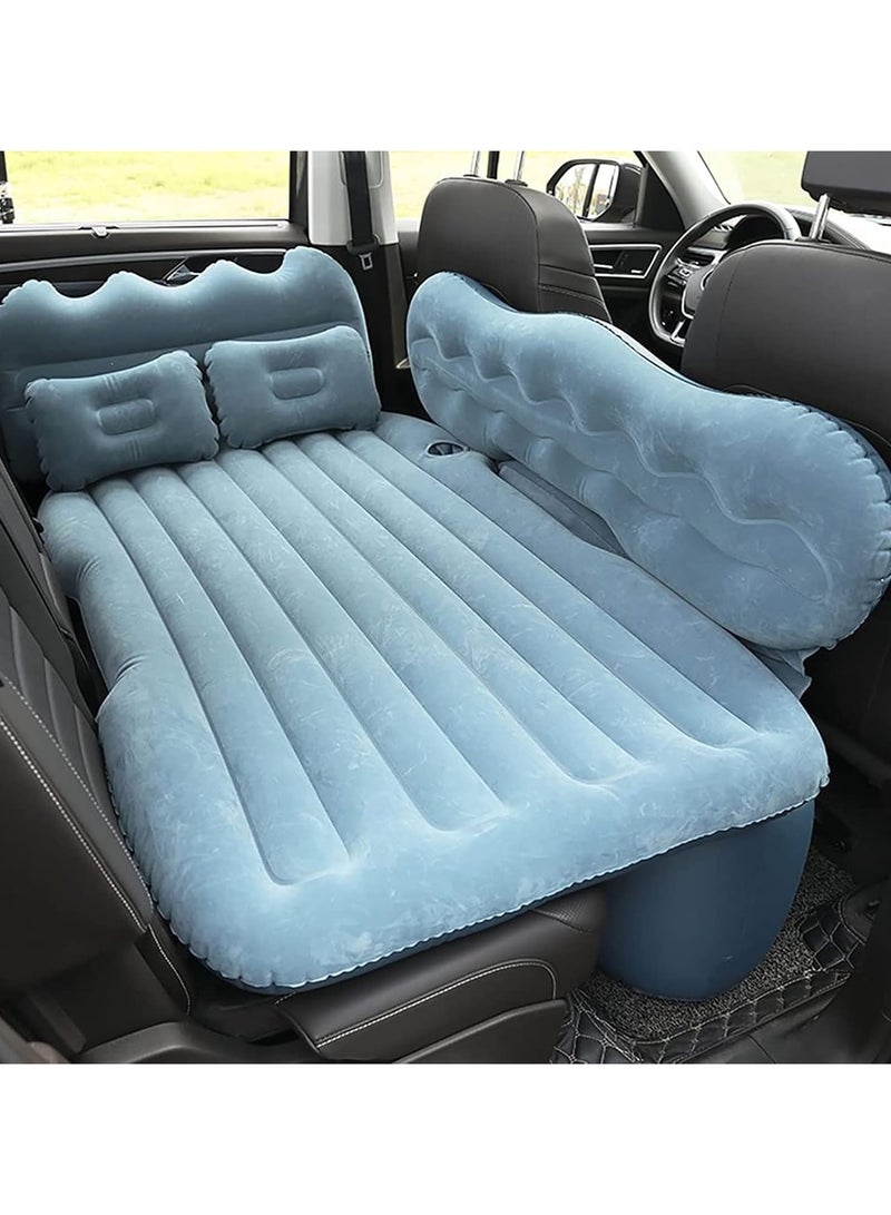 Inflatable Car Mattress for Opel Insignia Car Camping Travel Bed Portable Rest Cushion with Pump and Two Inflatable Pillows