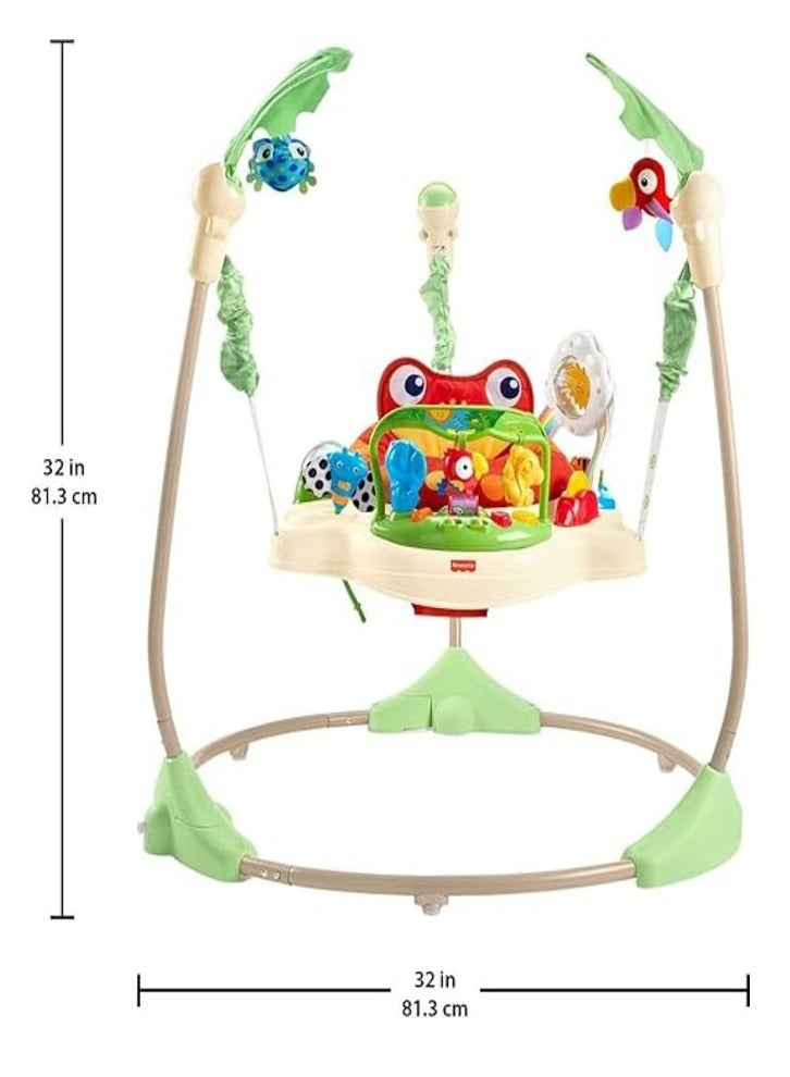 Multifunctional Electric Baby Jumping Walker Cradle Rainforest Baby Swing Body-Building Rocking Chair Lucky Child Swing