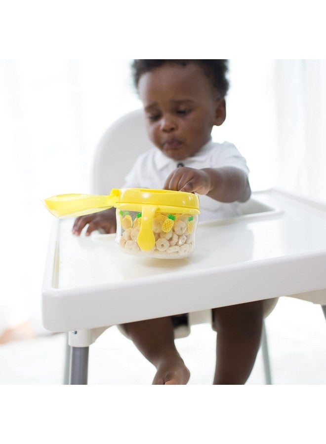 Snack Cup, Yellow (Plastic), 4 Ounce