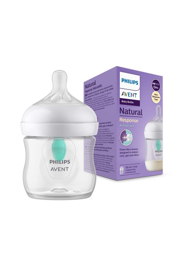 Philips Avent Natural Response 3.0 Baby Bottle 125Ml With Airfree Vent (Scy670/01)