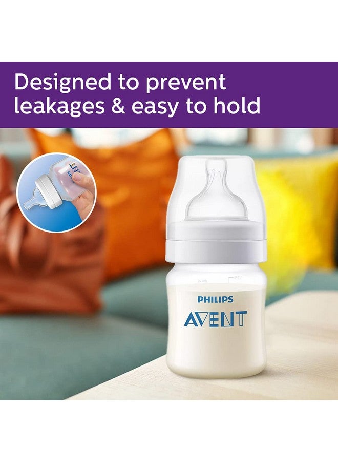 Philips Avent Anti Colic Bottle (White, 125Ml) - Twin Pack