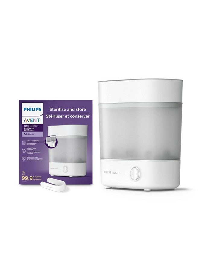 Philips Avent Advance Bottle Sterilizer Scf291/00|| 10 Mins Cycle, Natural Steam Sterilization, Capacity Of 6 Baby Bottles