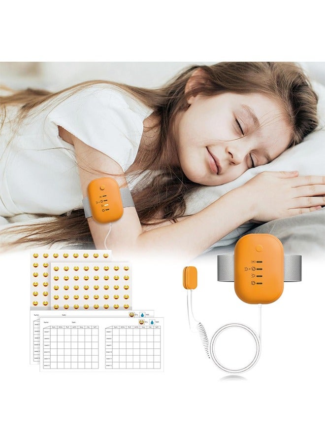 Bed Wetting Alarm for Boys and Girls - USB Rechargeable, Bedwetting Alarm with High Sensitivity Sensor, Loud Sound and Strong Vibration, Proven Solution for Bedwetters