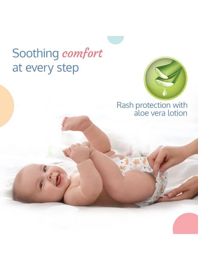 Pant Style Baby Diapers, Small (S), 78 Count, For Babies Of Upto 4-8Kg With Aloe Vera Lotion For Rash Protection, With Upto 12Hr Protection, Diapers