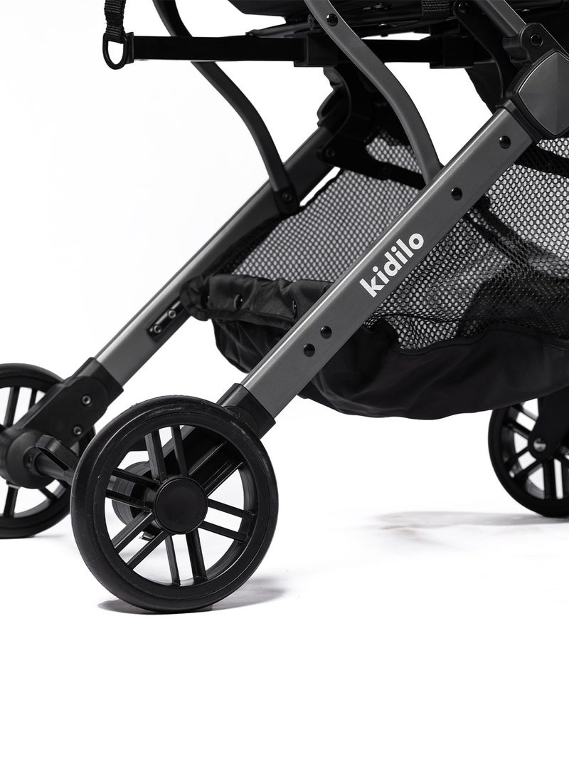 KIDILO Baby Stroller – Lightweight, Comfortable, Foldable Stroller for Infants & Toddlers | Perfect Baby Travel Gear, Umbrella Stroller