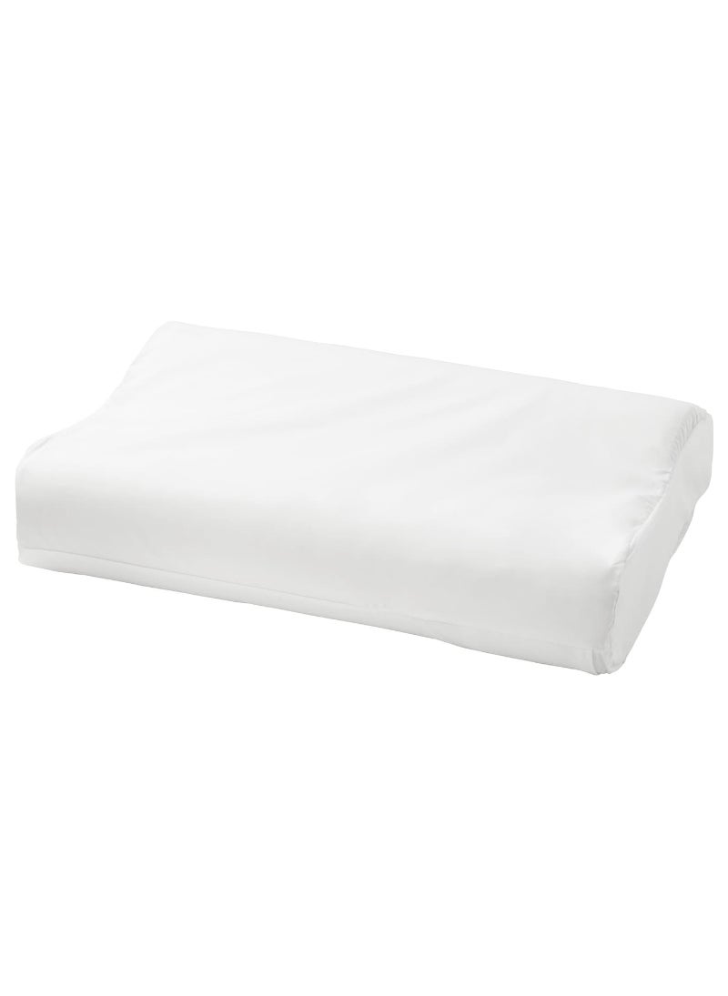 Pillowcase For Ergonomic Pillow, White, 33X50 Cm